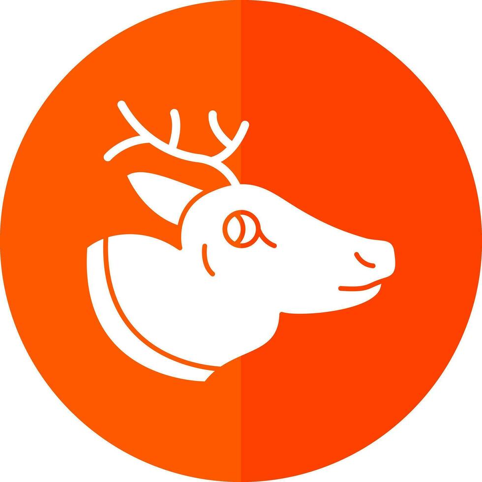 Reindeer Vector Icon Design