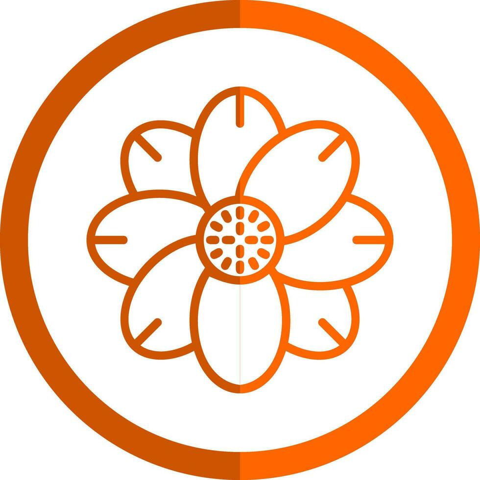 Arctic flower Vector Icon Design