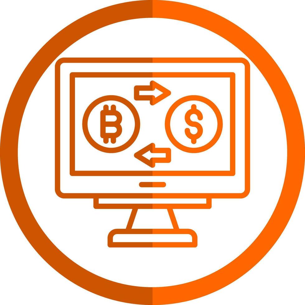 Cryptocurrency Vector Icon Design