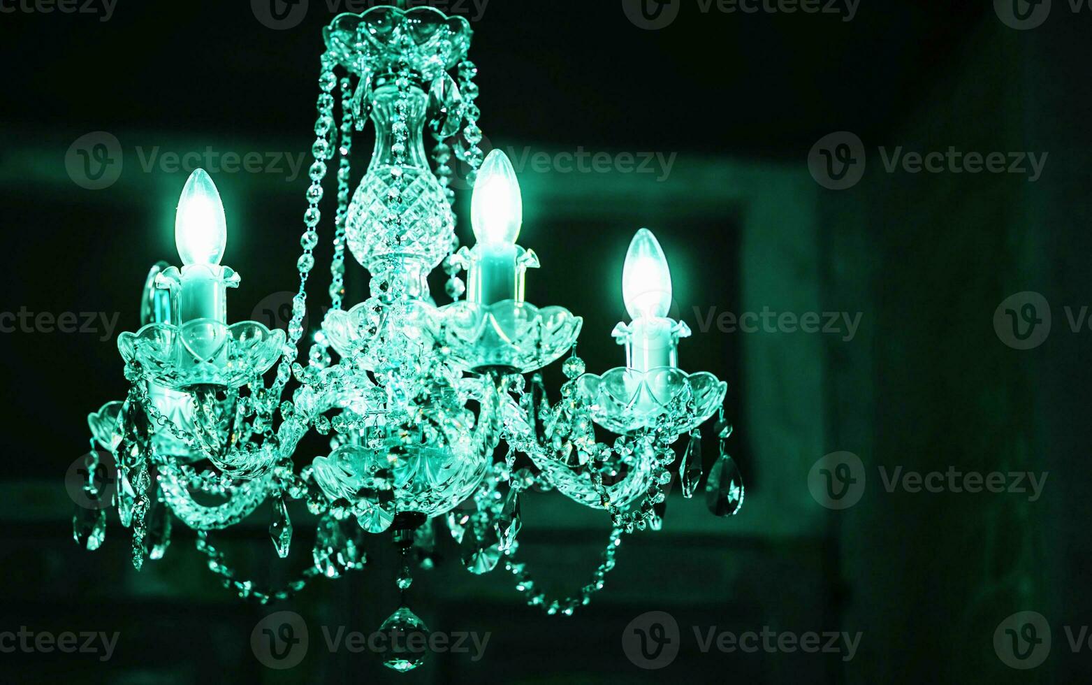 antique vintage chandelier photo