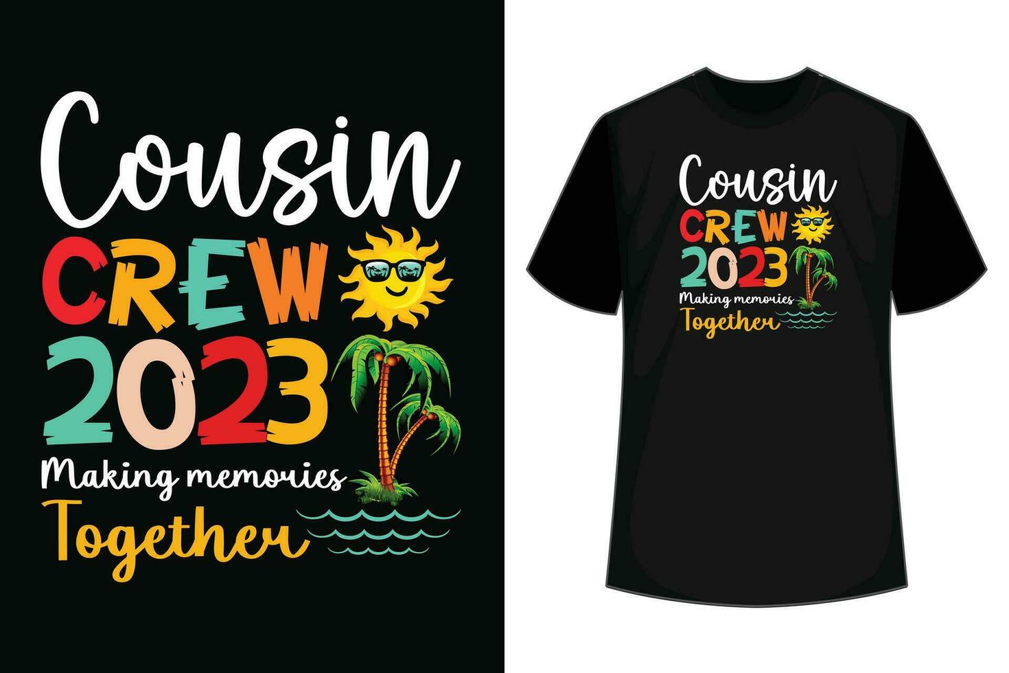 prima personal 2023 haciendo recuerdos juntos familia verano camiseta vector