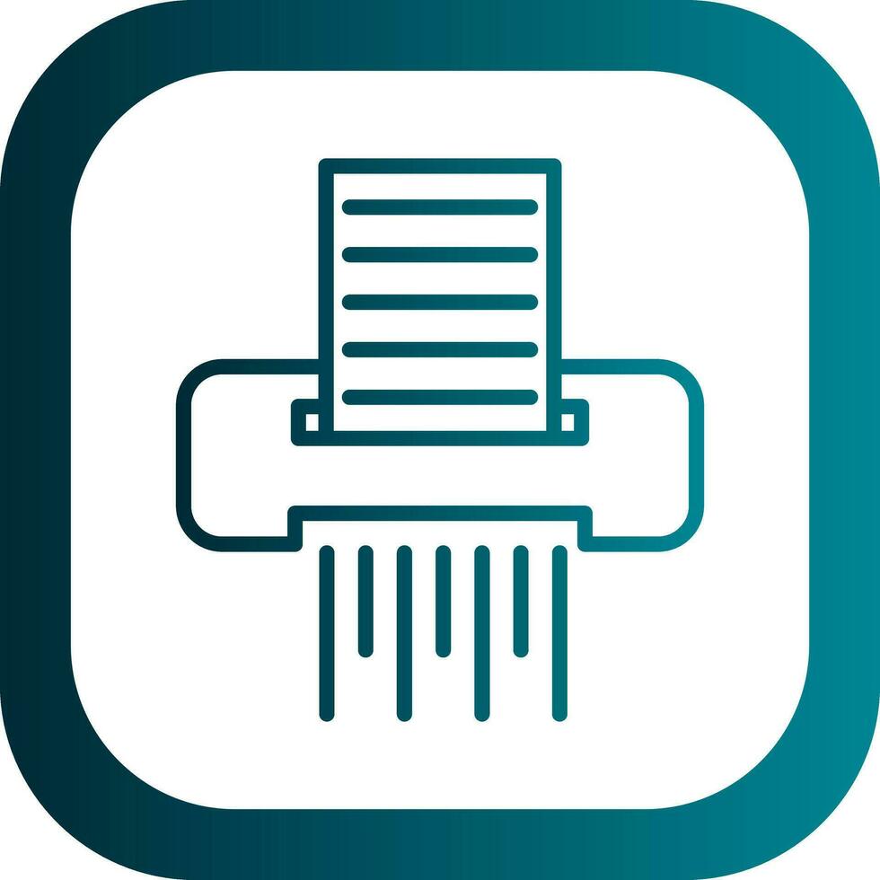 Shredder Vector Icon Design