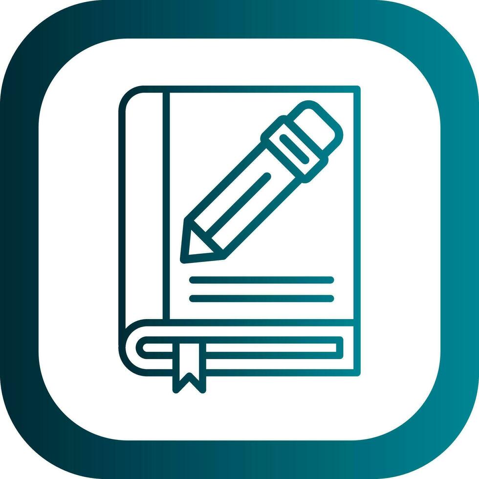 Sketchbook Vector Icon Design