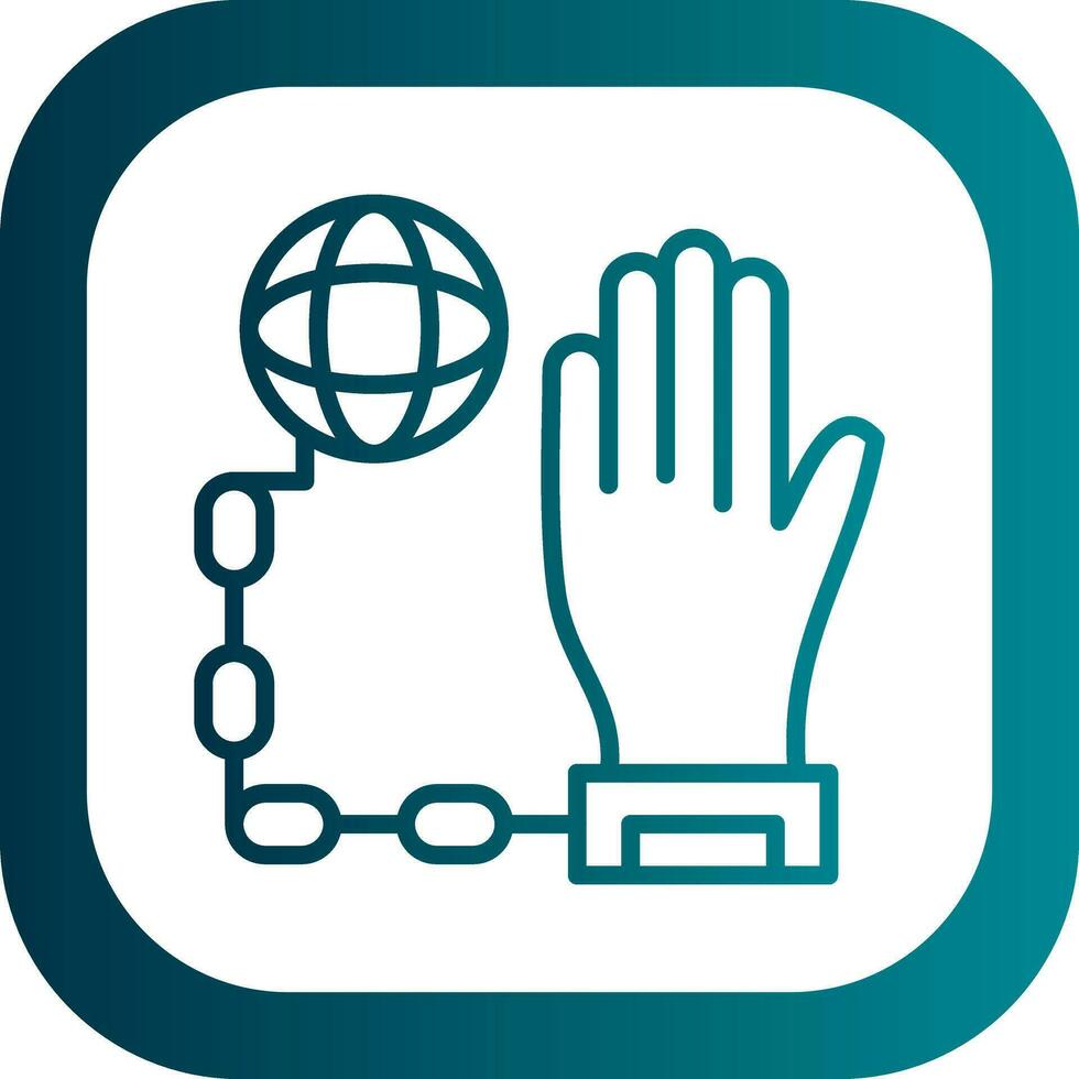 Internet Addiction Vector Icon Design