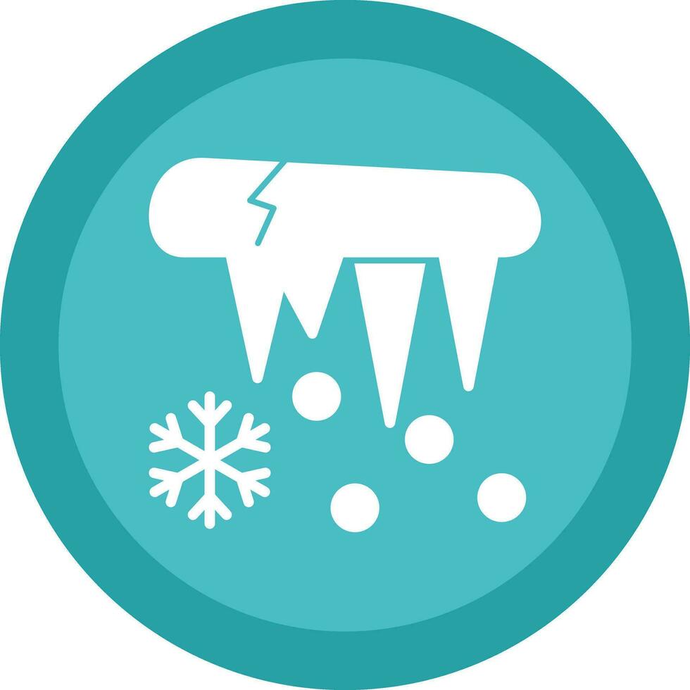 Icicle Vector Icon Design