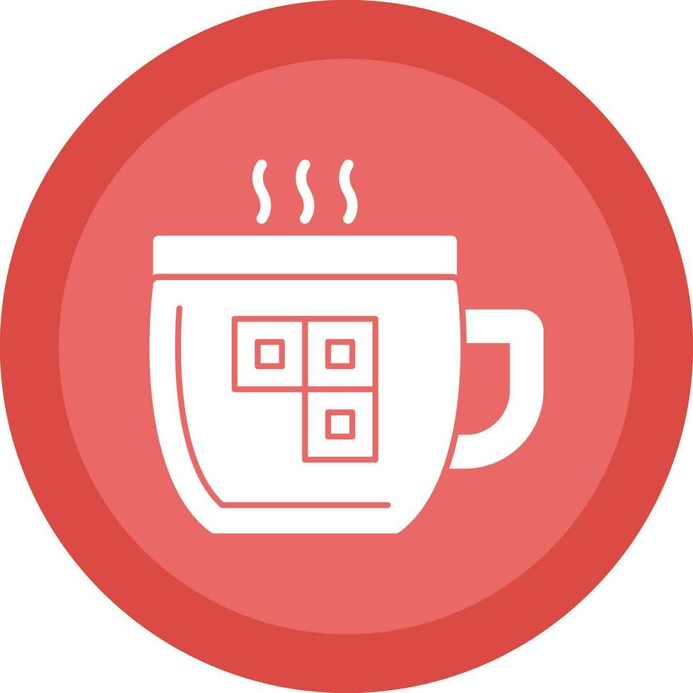 Hot cocoa Vector Icon Design