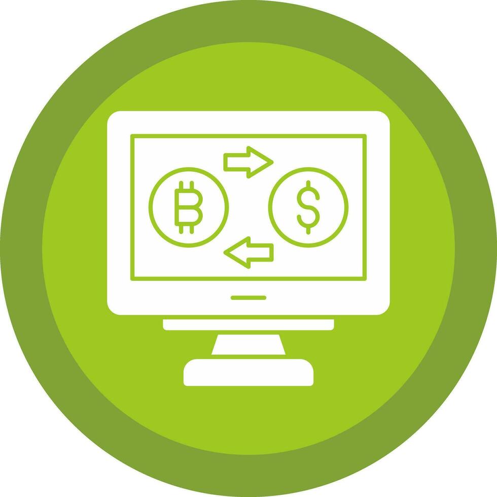 Cryptocurrency Vector Icon Design