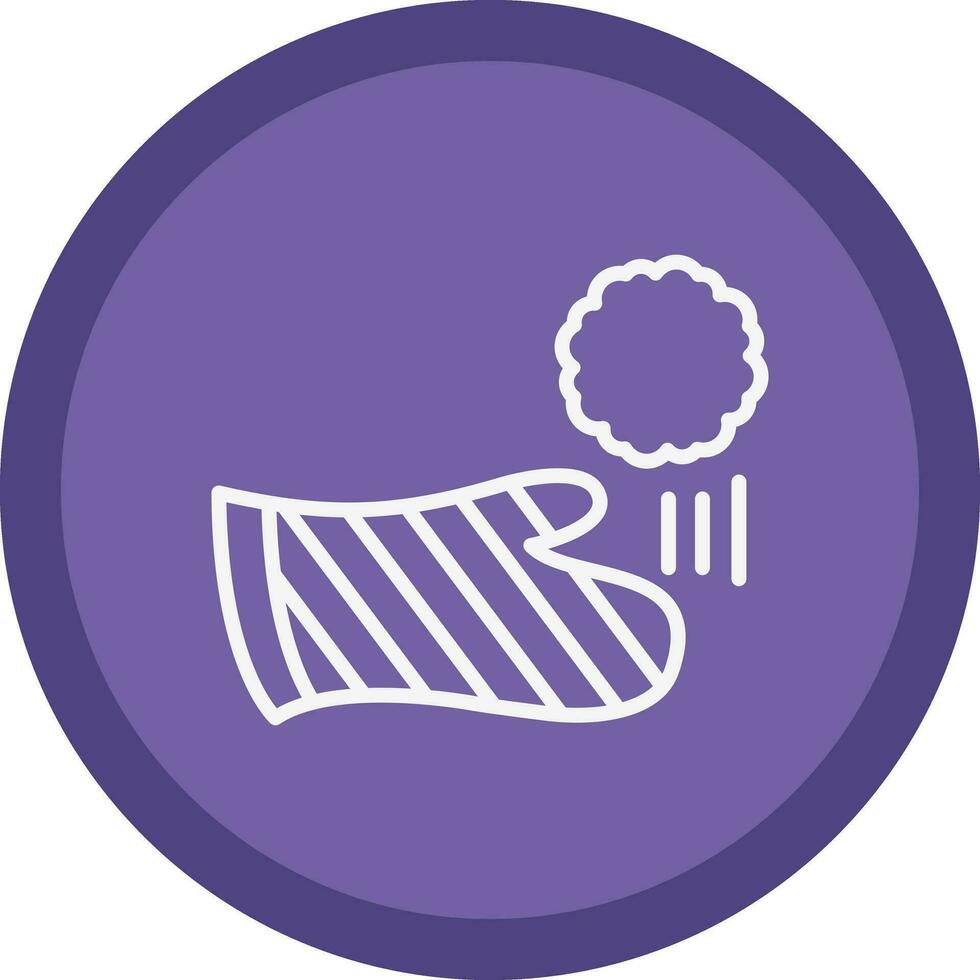 Snowball fight Vector Icon Design