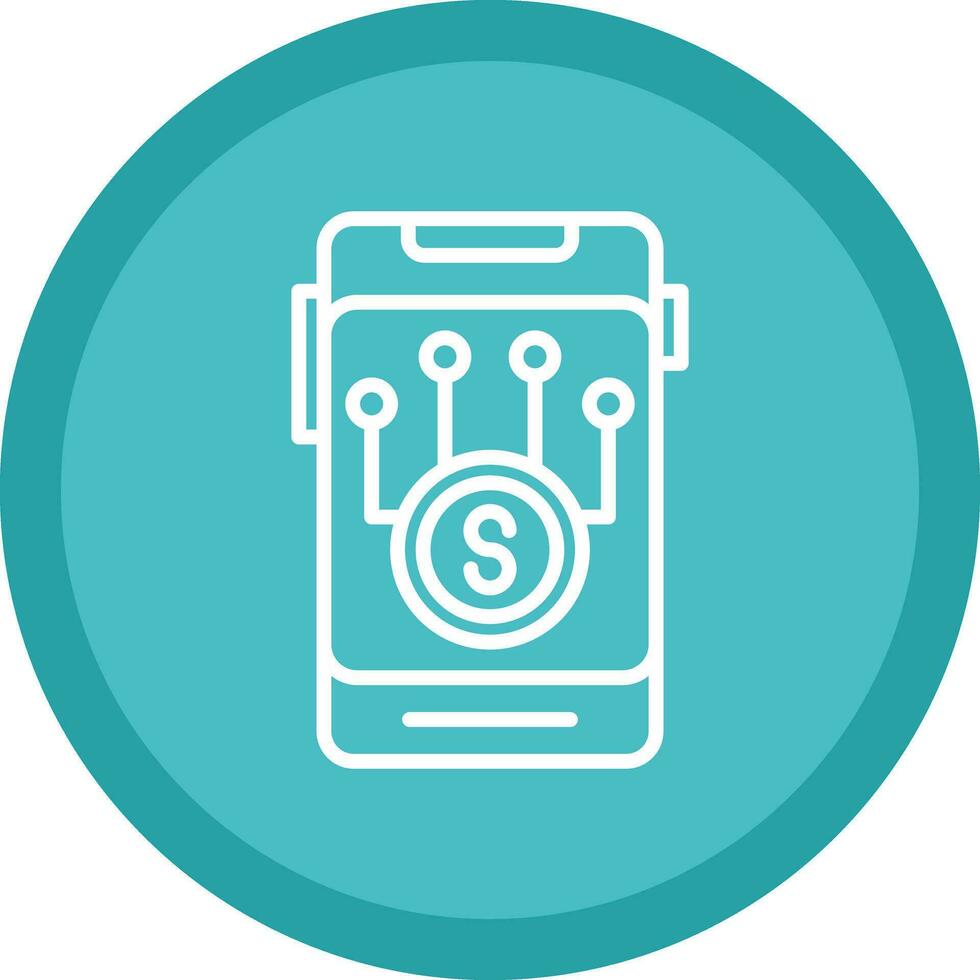 Digital Money Vector Icon Design