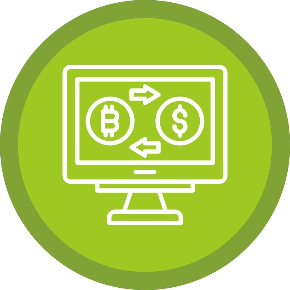 Cryptocurrency Vector Icon Design