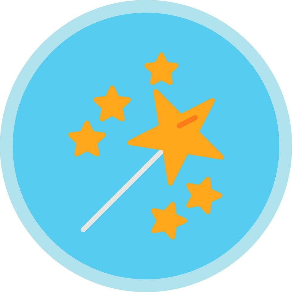 Magic Wand Vector Icon Design