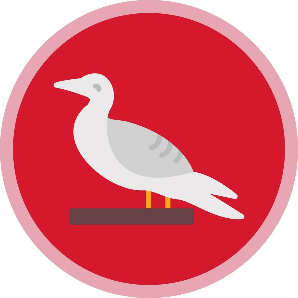 Northern gannet Vector Icon Design