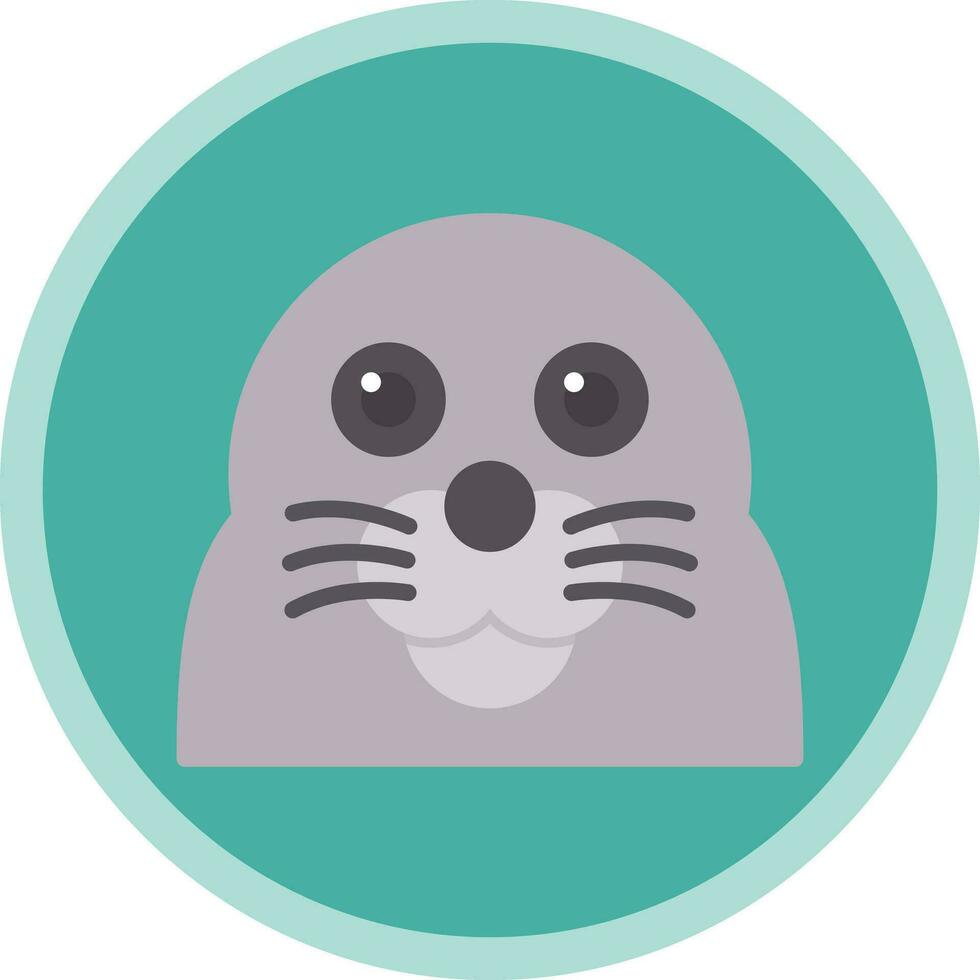 Seal Vector Icon Design