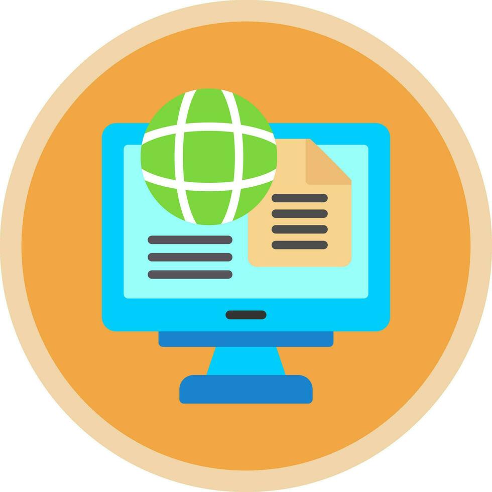 Portal Vector Icon Design