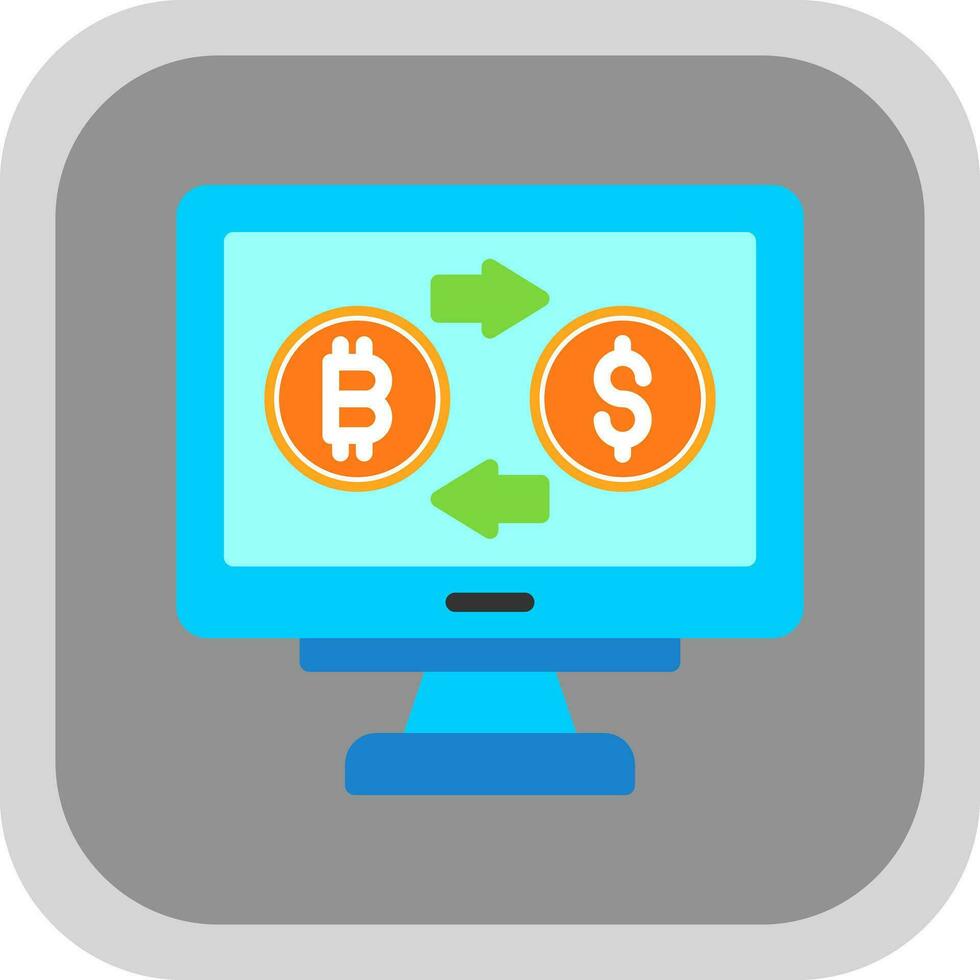 Cryptocurrency Vector Icon Design