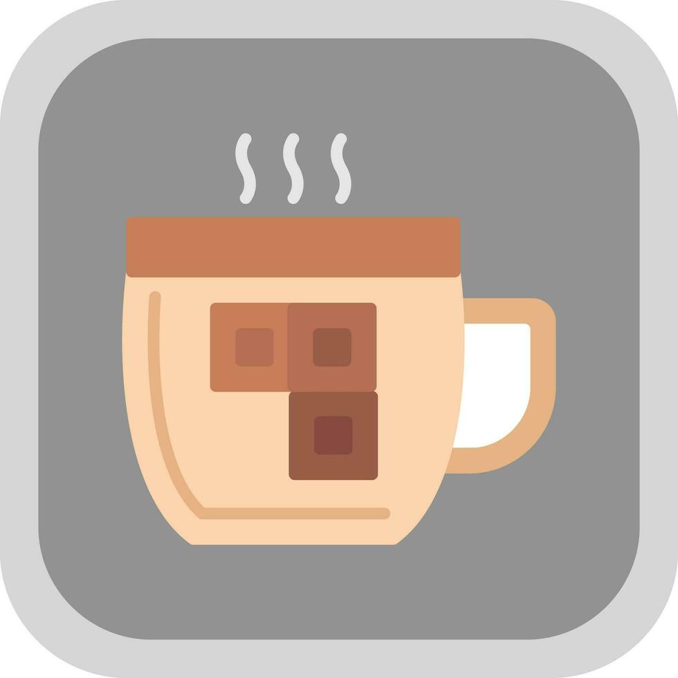 Hot cocoa Vector Icon Design