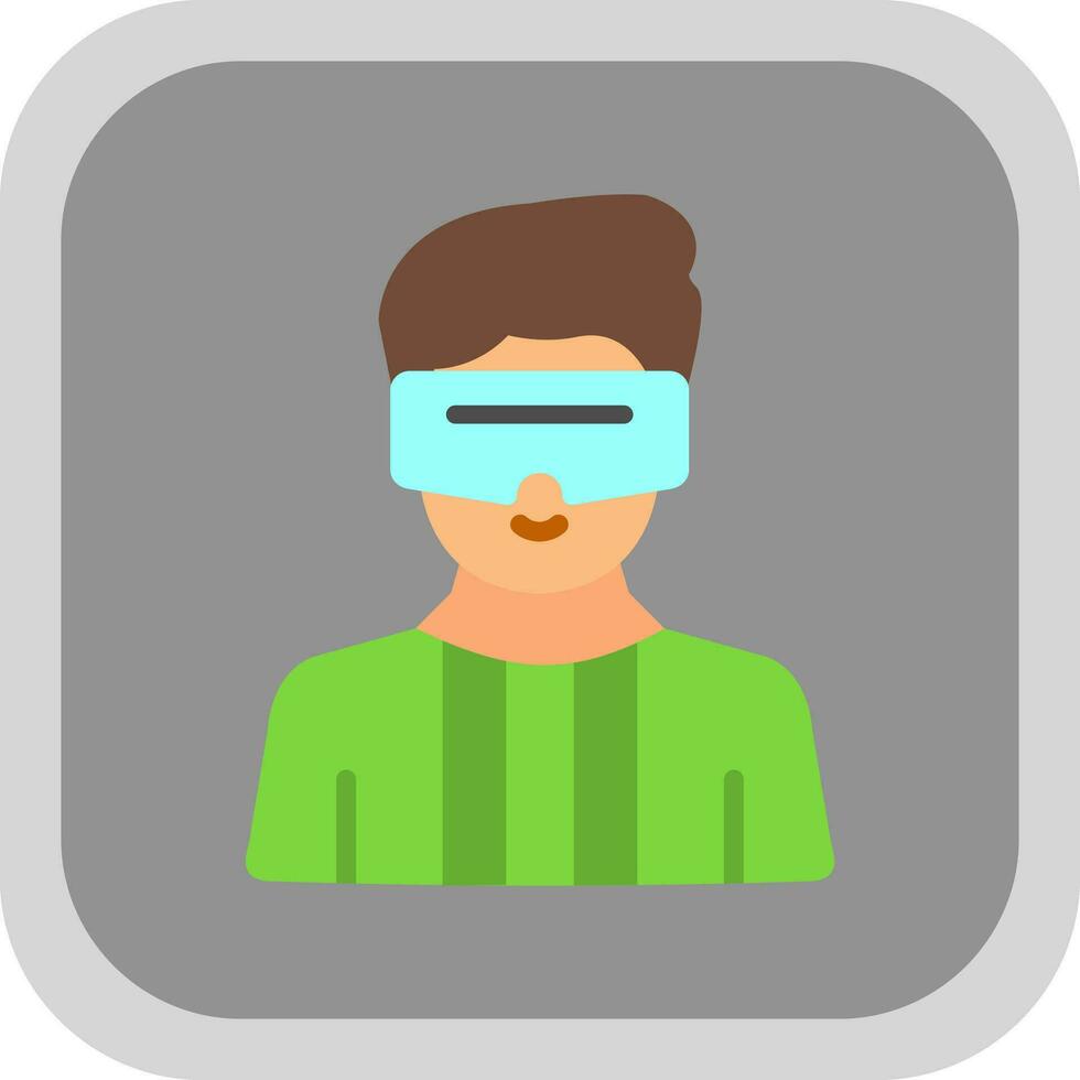 Virtual Reality Vector Icon Design