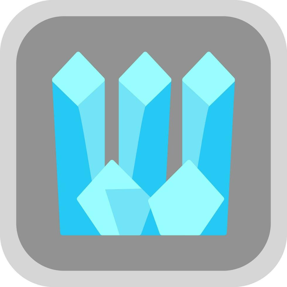 Ice wall Vector Icon Design