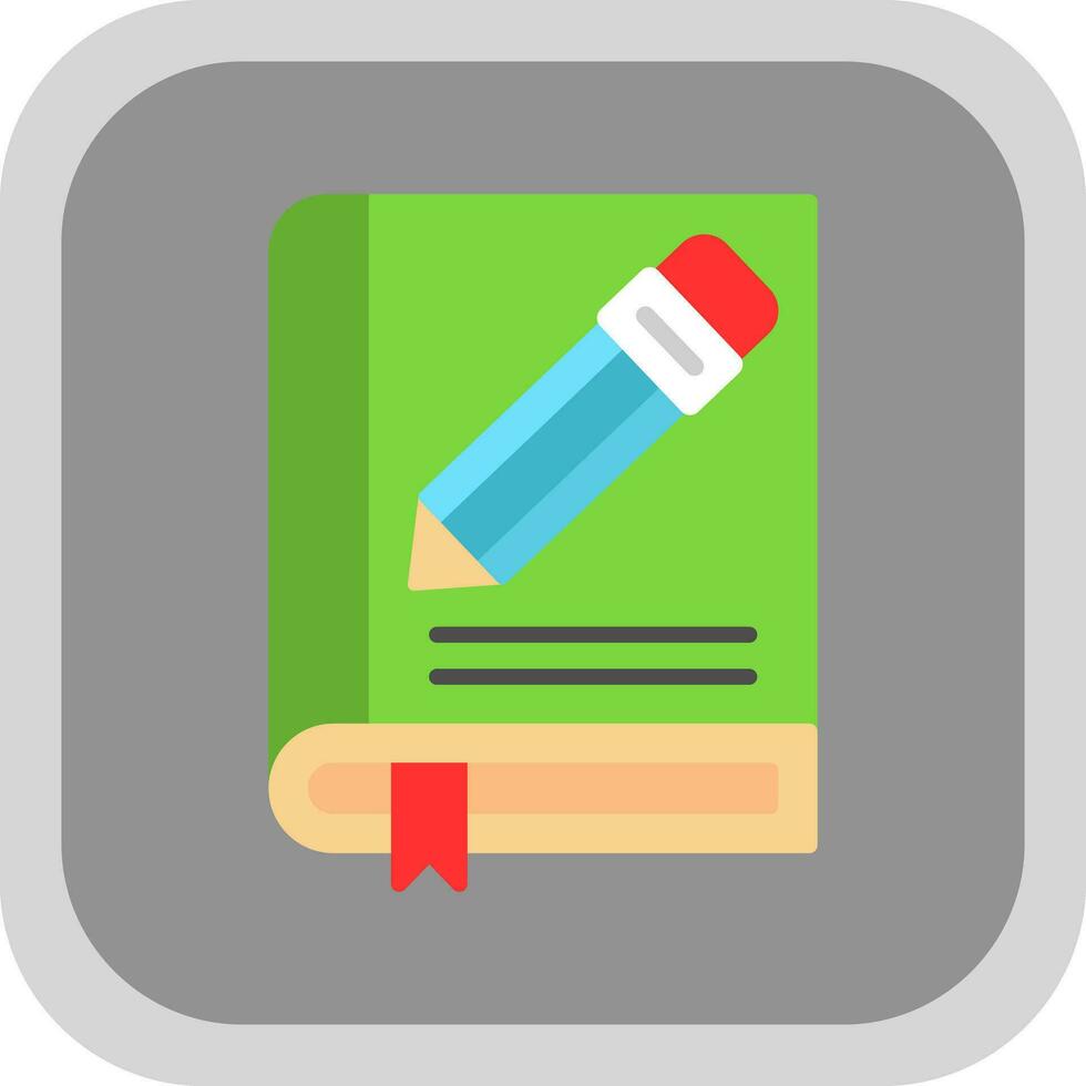 Sketchbook Vector Icon Design