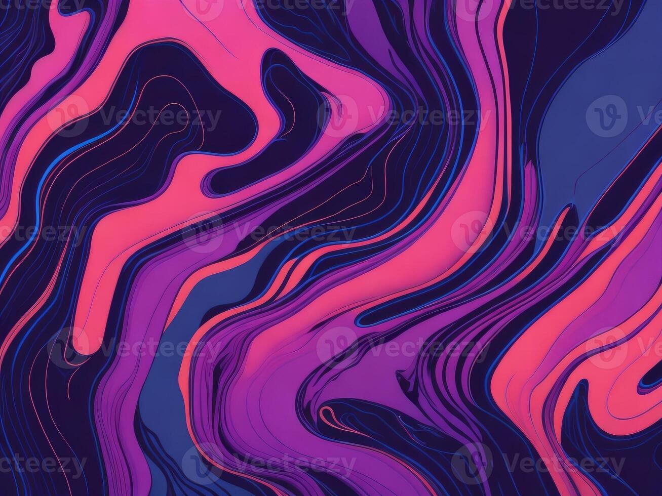 Floating liquid cloud in different colors, photo