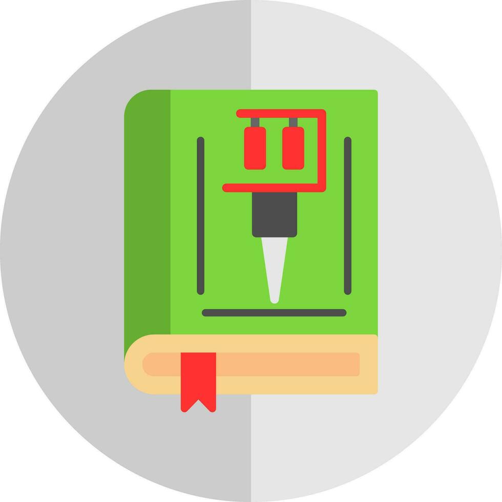 diseño de icono de vector de libro