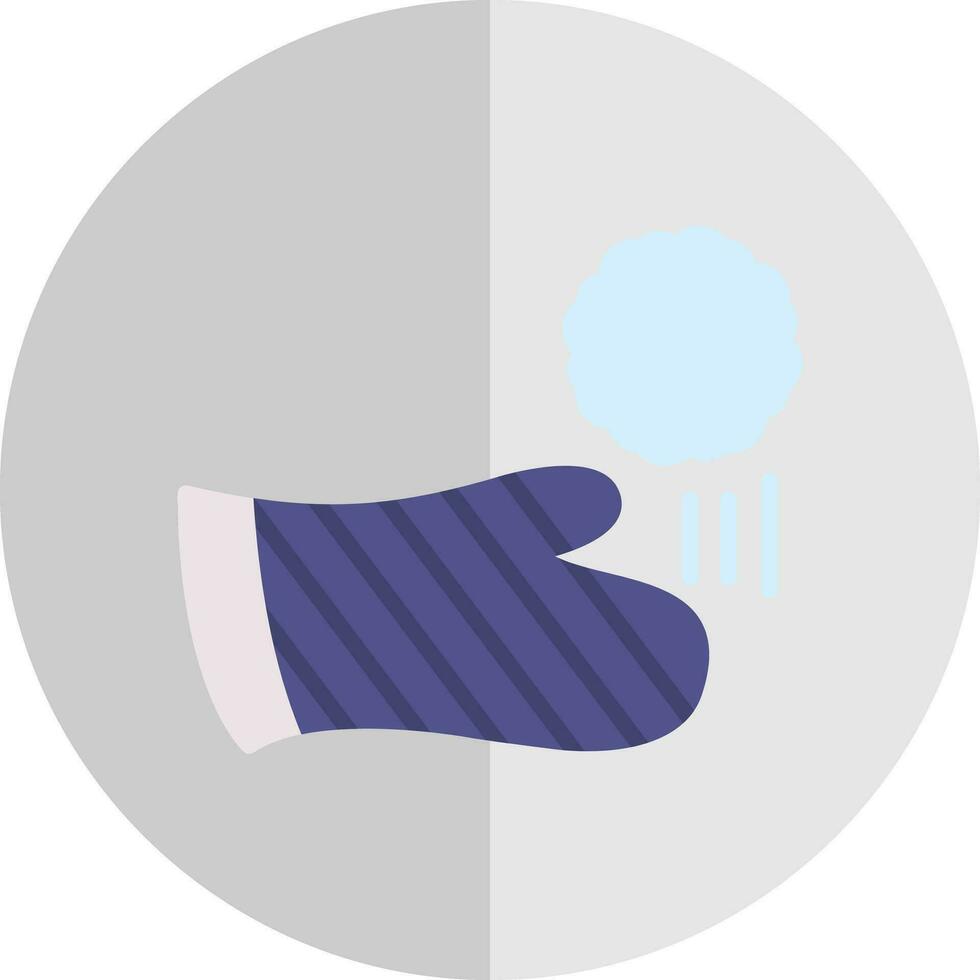 Snowball fight Vector Icon Design