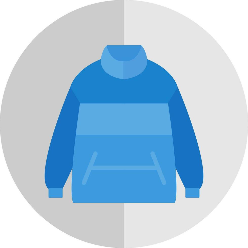 Winter jacket Vector Icon Design