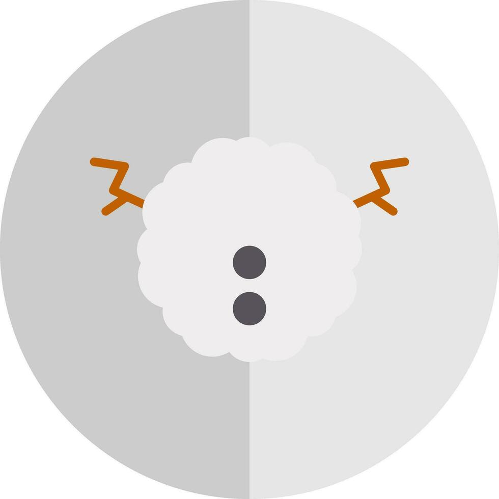 Snowball Vector Icon Design