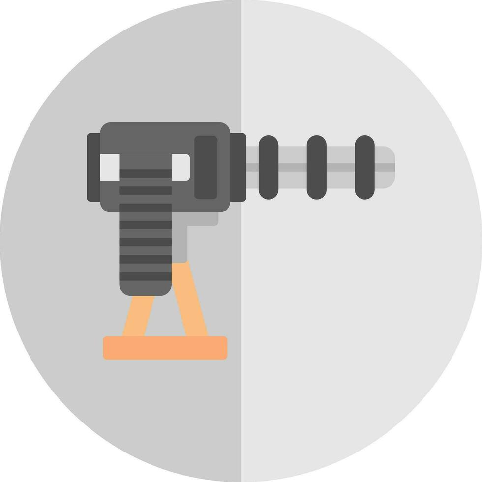 Machine Gun Vector Icon Design