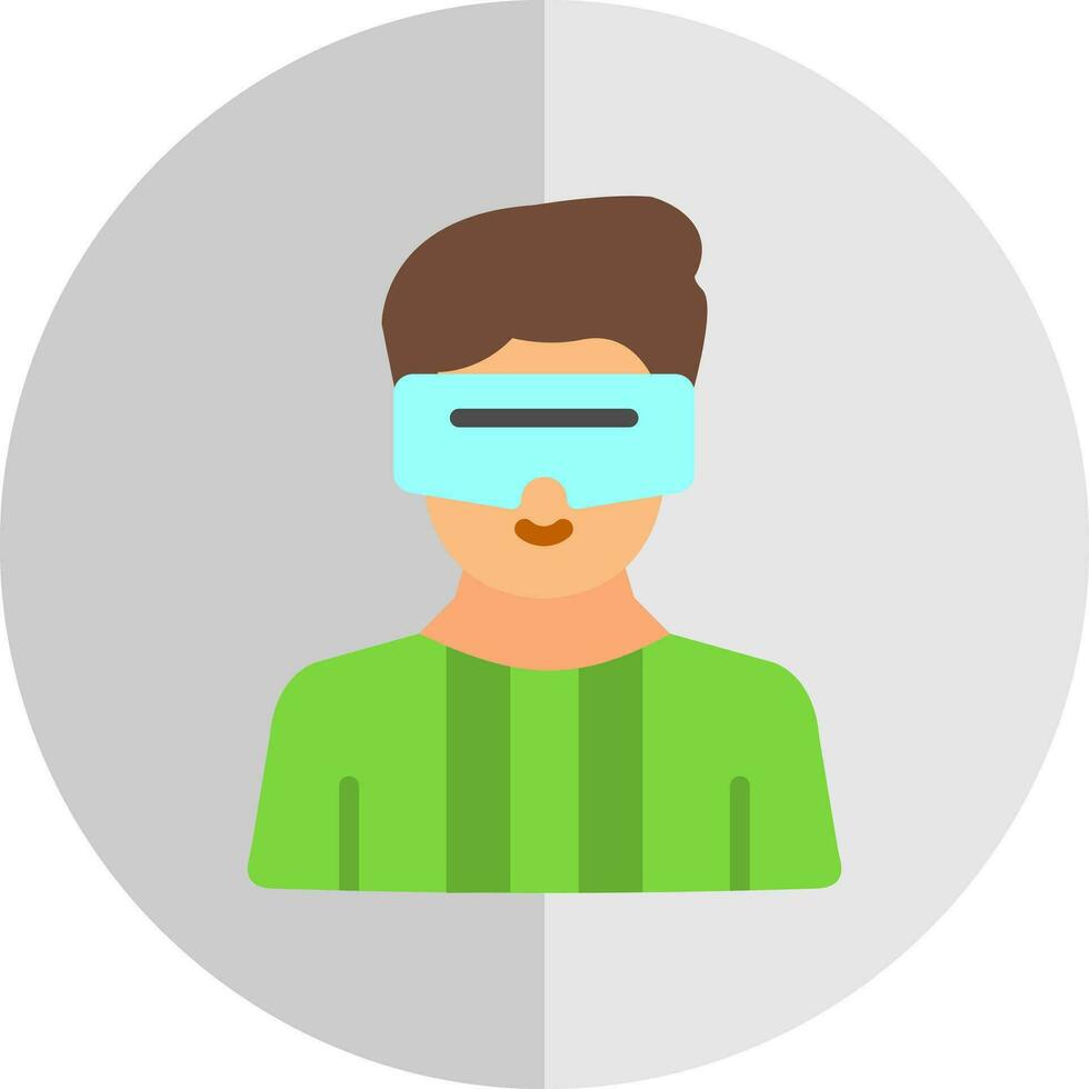 Virtual Reality Vector Icon Design