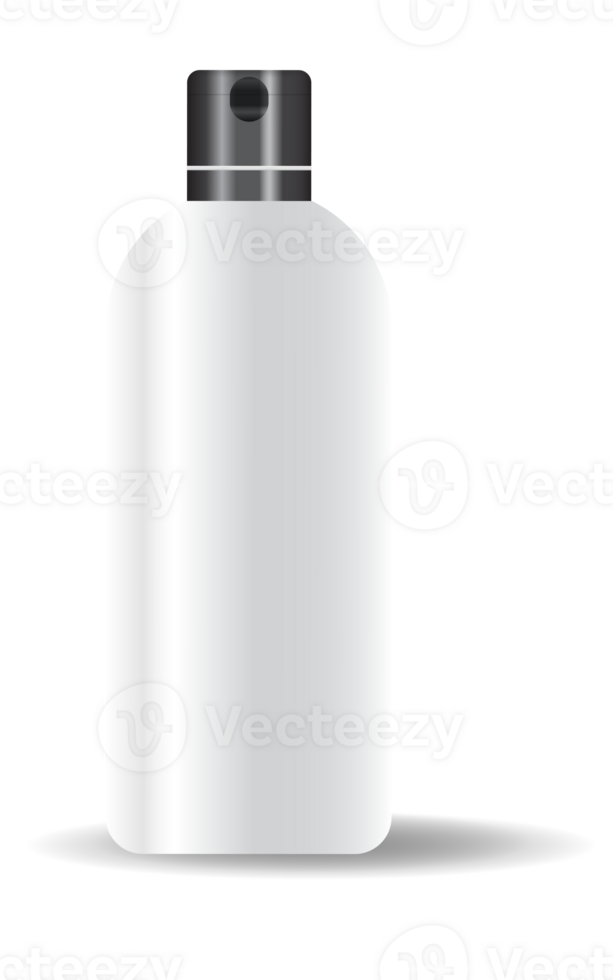 Bottles with spray, dispenser and dropper, cream jar, tube. Cosmetic package. png