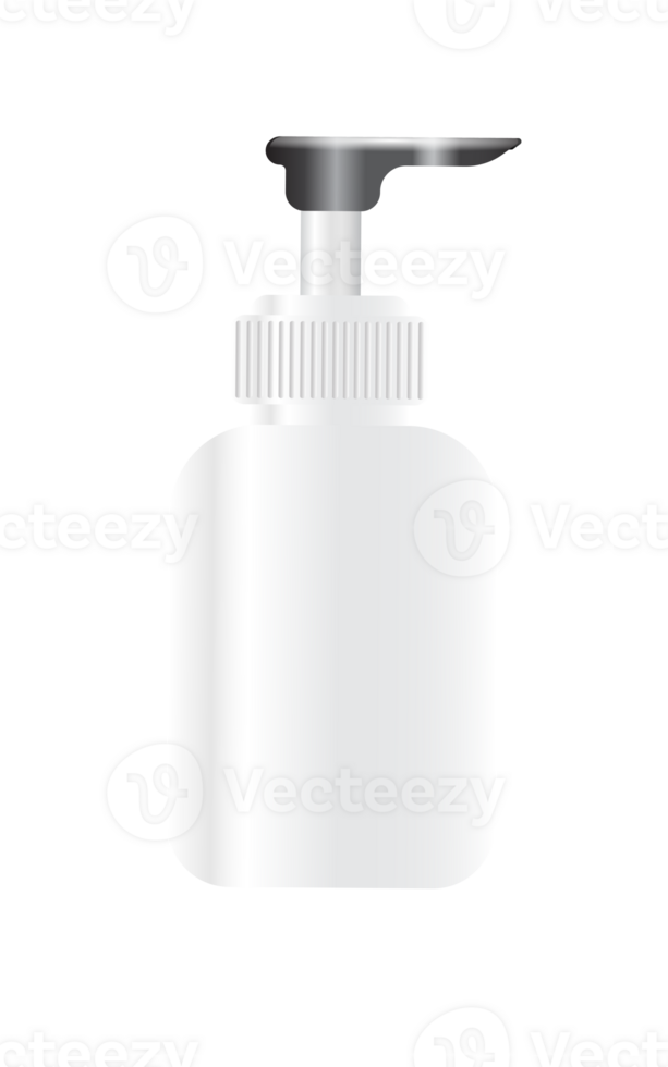 Bottles with spray, dispenser and dropper, cream jar, tube. Cosmetic package. png