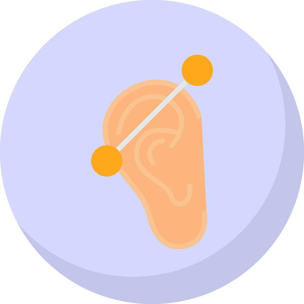 Piercing Vector Icon Design