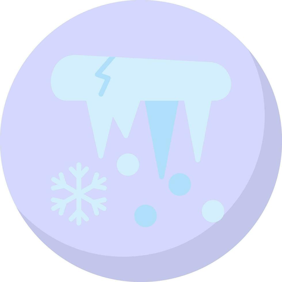 Icicle Vector Icon Design