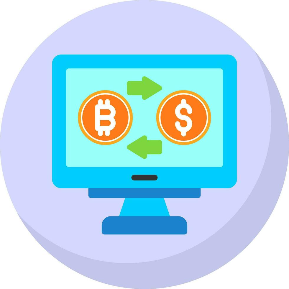 Cryptocurrency Vector Icon Design