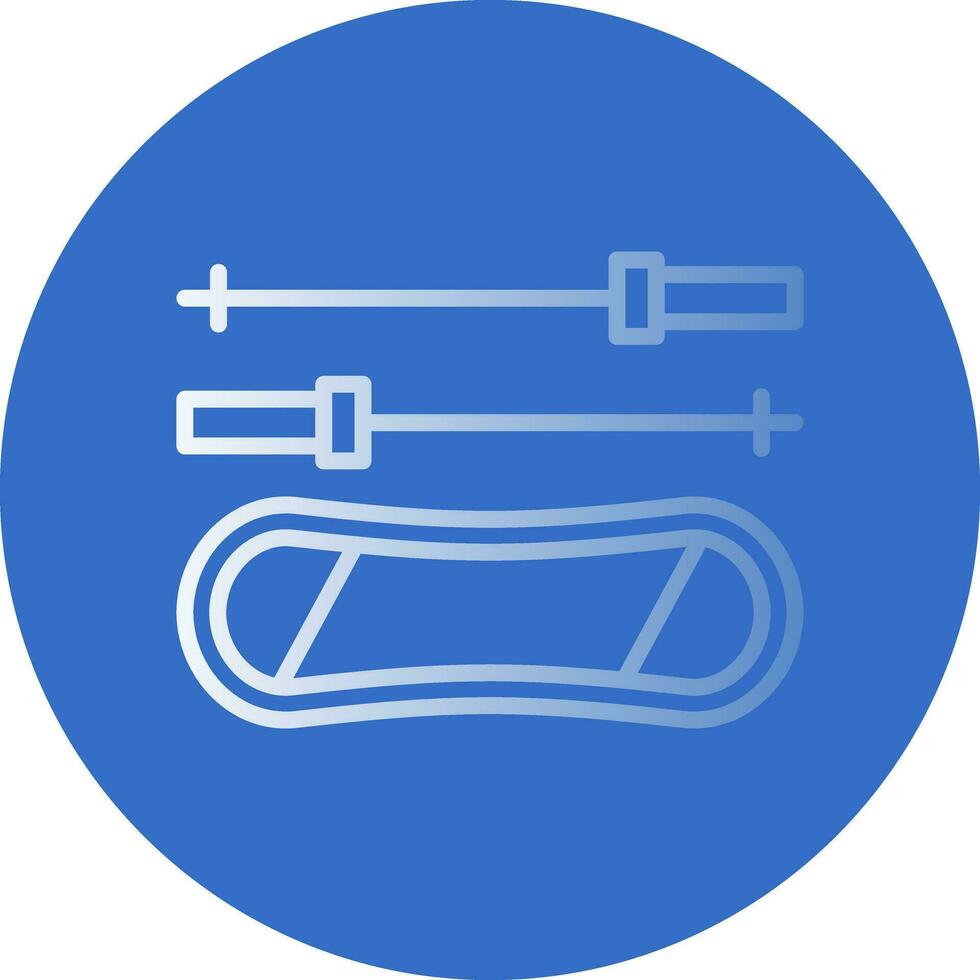 Arctic adventure gear Vector Icon Design