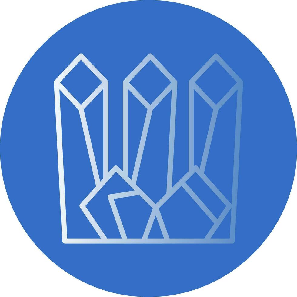 Ice wall Vector Icon Design