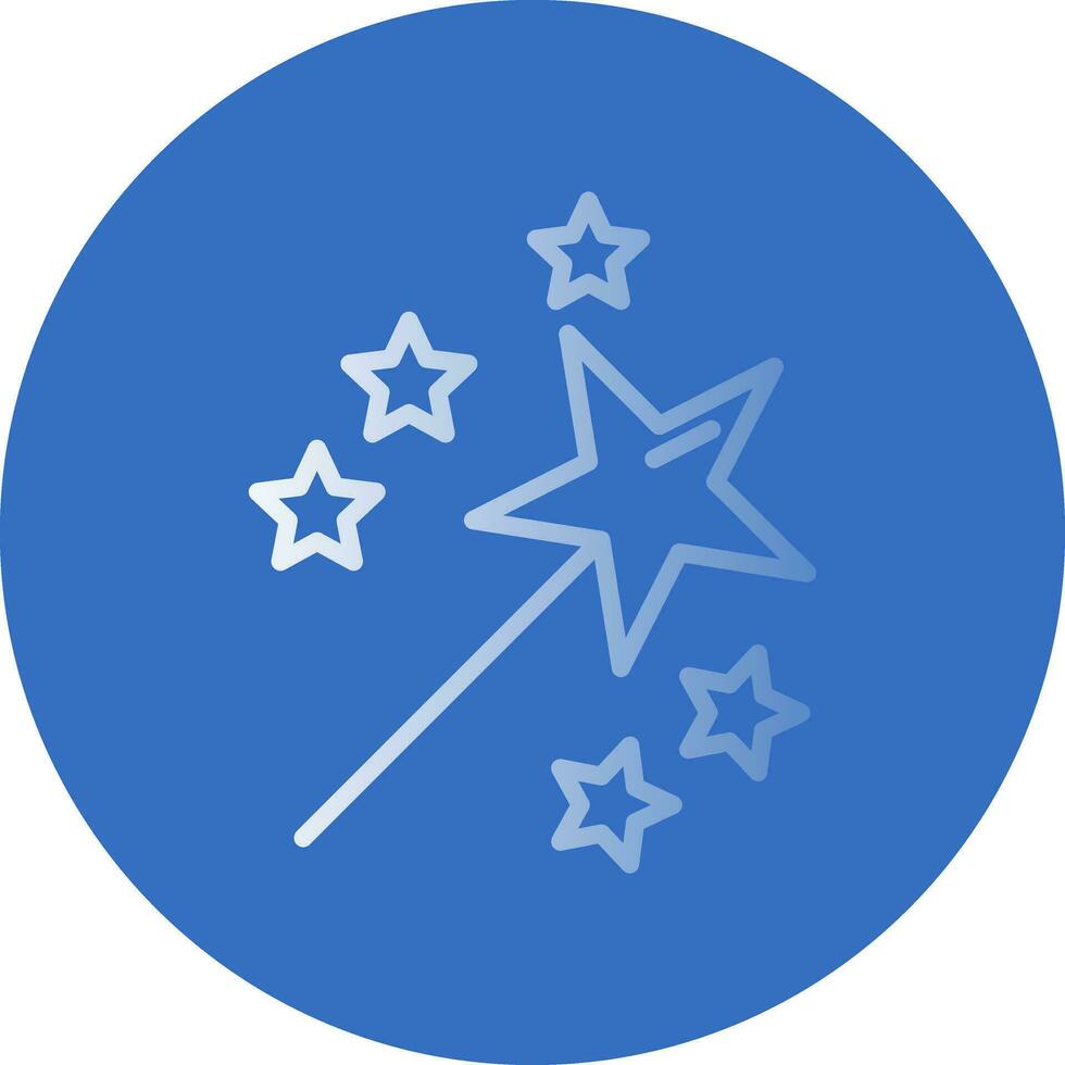Magic Wand Vector Icon Design