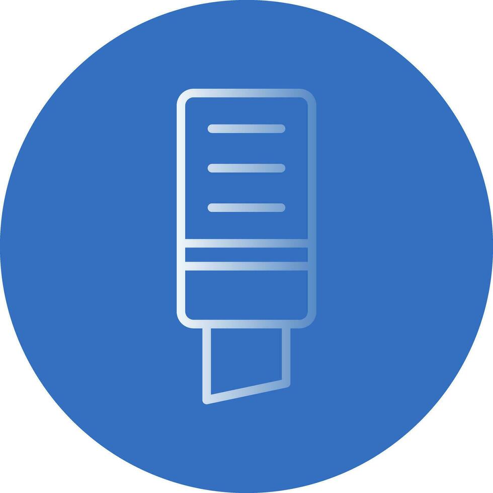 Eraser Vector Icon Design