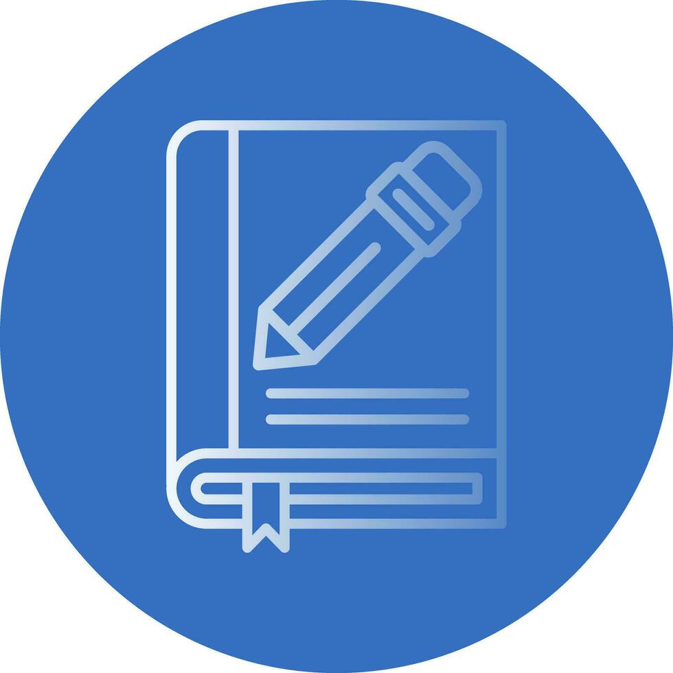 Sketchbook Vector Icon Design