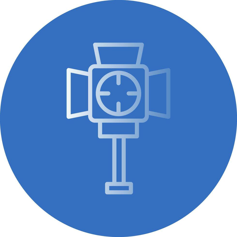 Reflector Vector Icon Design