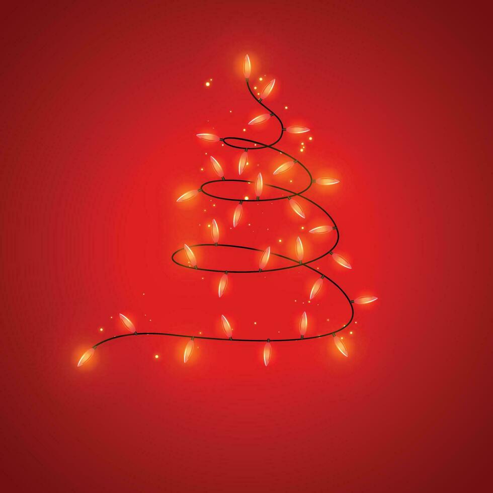 alegre Navidad y contento nuevo año promoción bandera con festivo decoración para Navidad vector