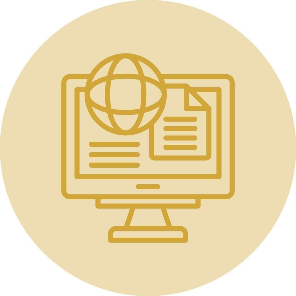 Portal Vector Icon Design