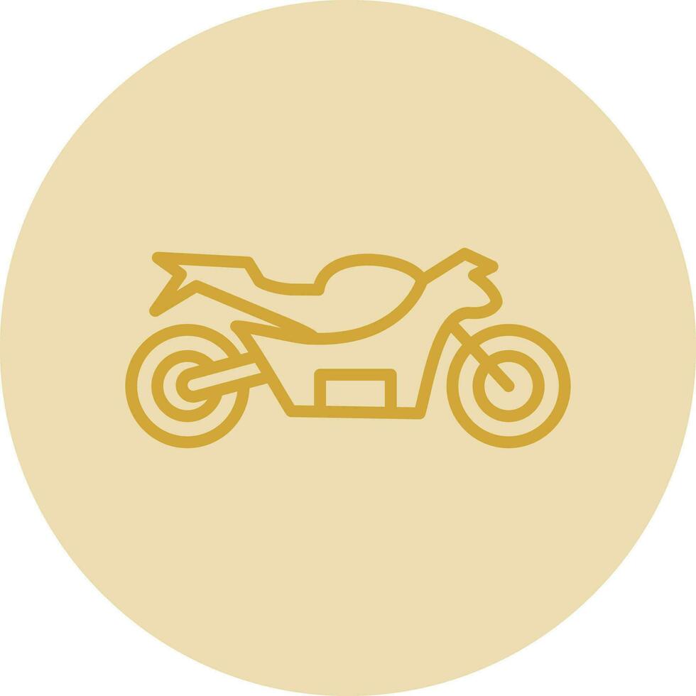 diseño de icono de vector de moto