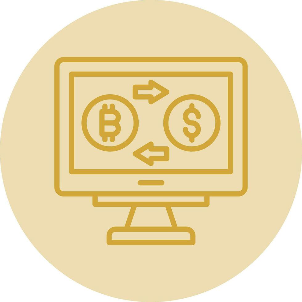 Cryptocurrency Vector Icon Design