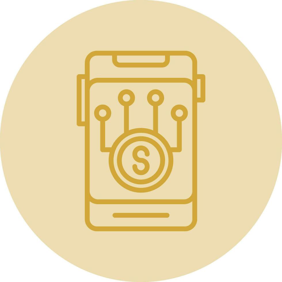 Digital Money Vector Icon Design