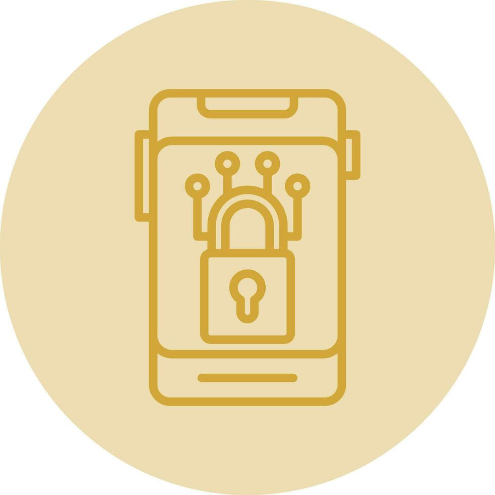 Cyber Security Vector Icon Design