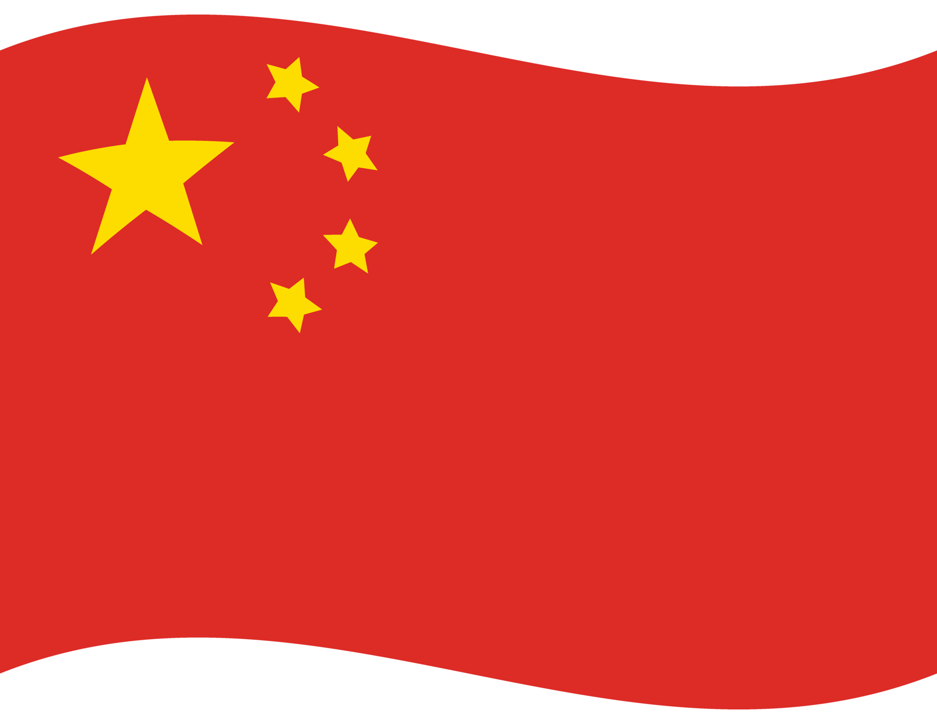 Chinese Flag. Flag of China. China flag wave 27223148 PNG