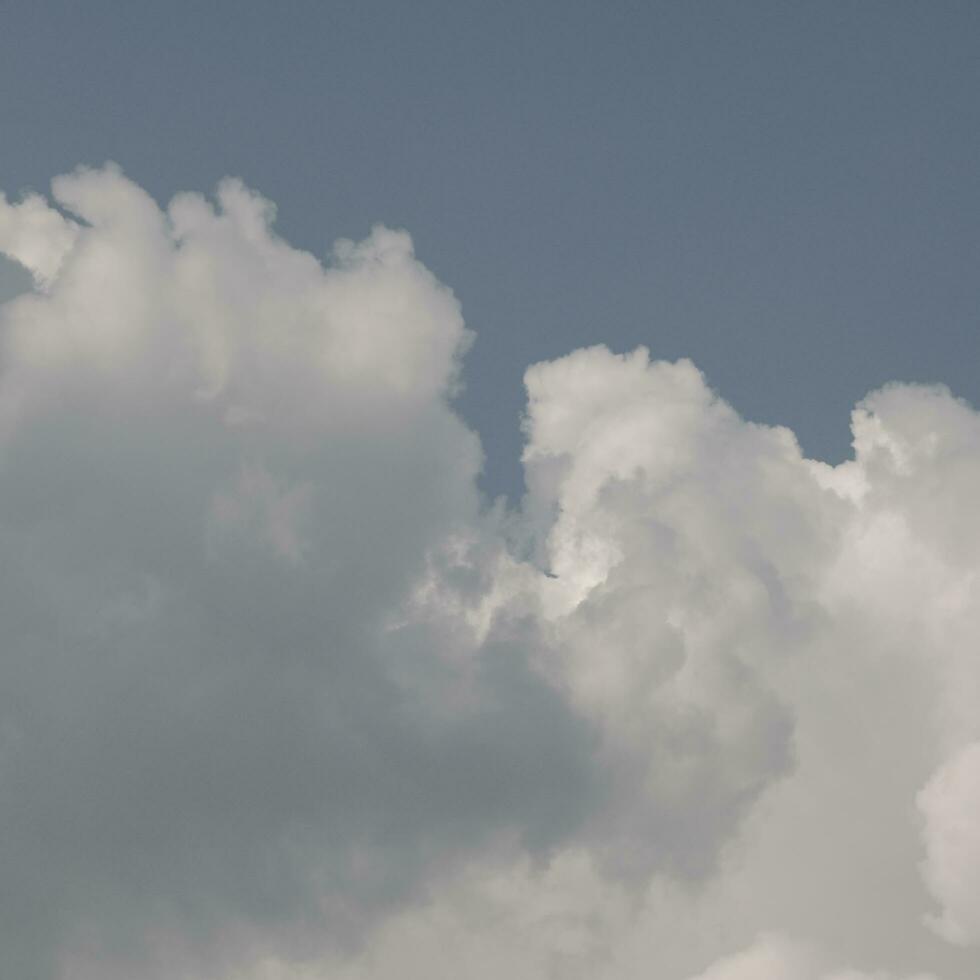 white clouds in the sky photo
