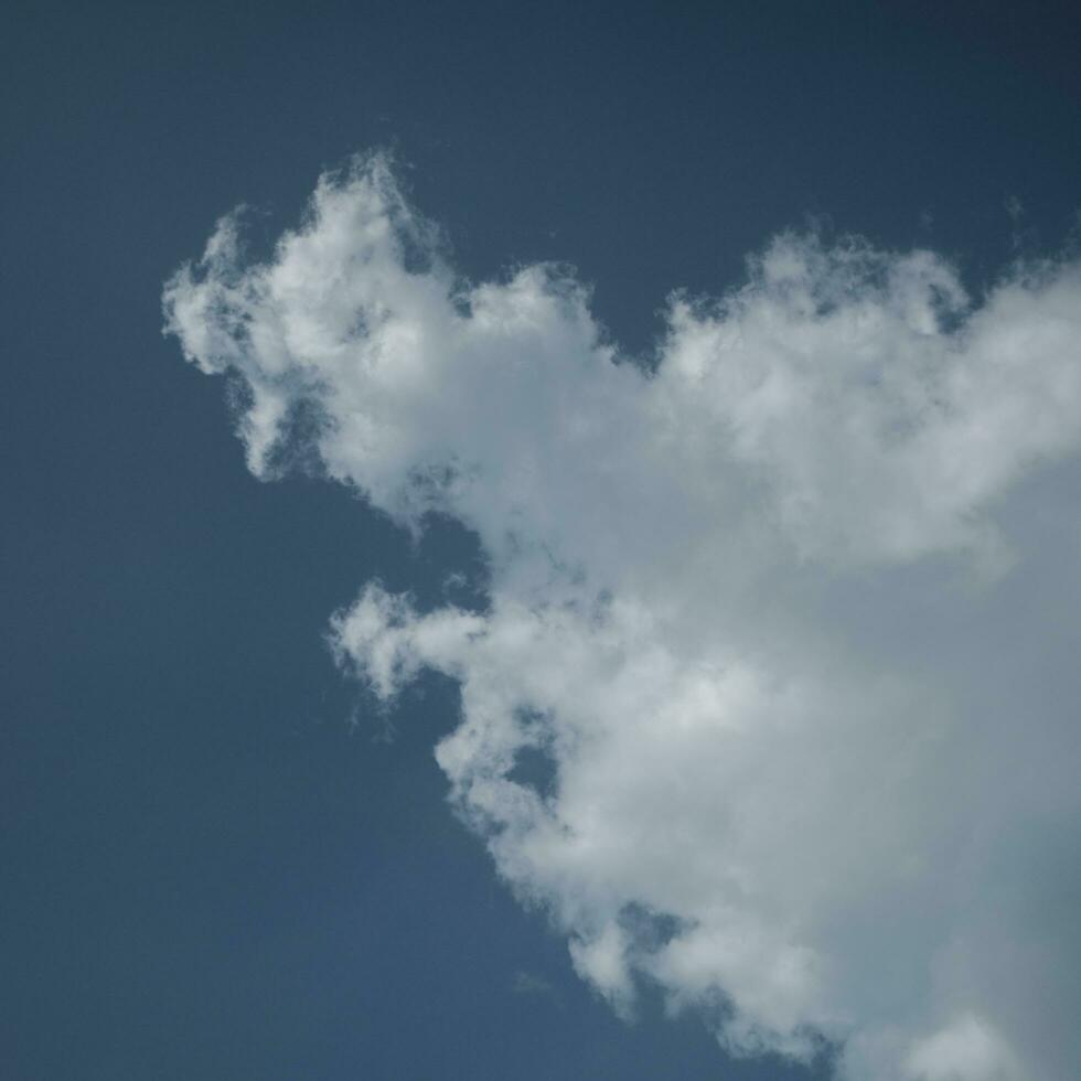 white clouds in the sky photo